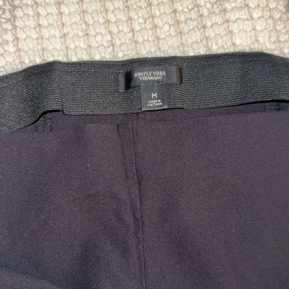 Black skinny dress pants
